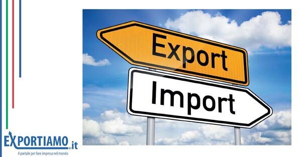 Commercio Estero: a giugno crescono le importazioni